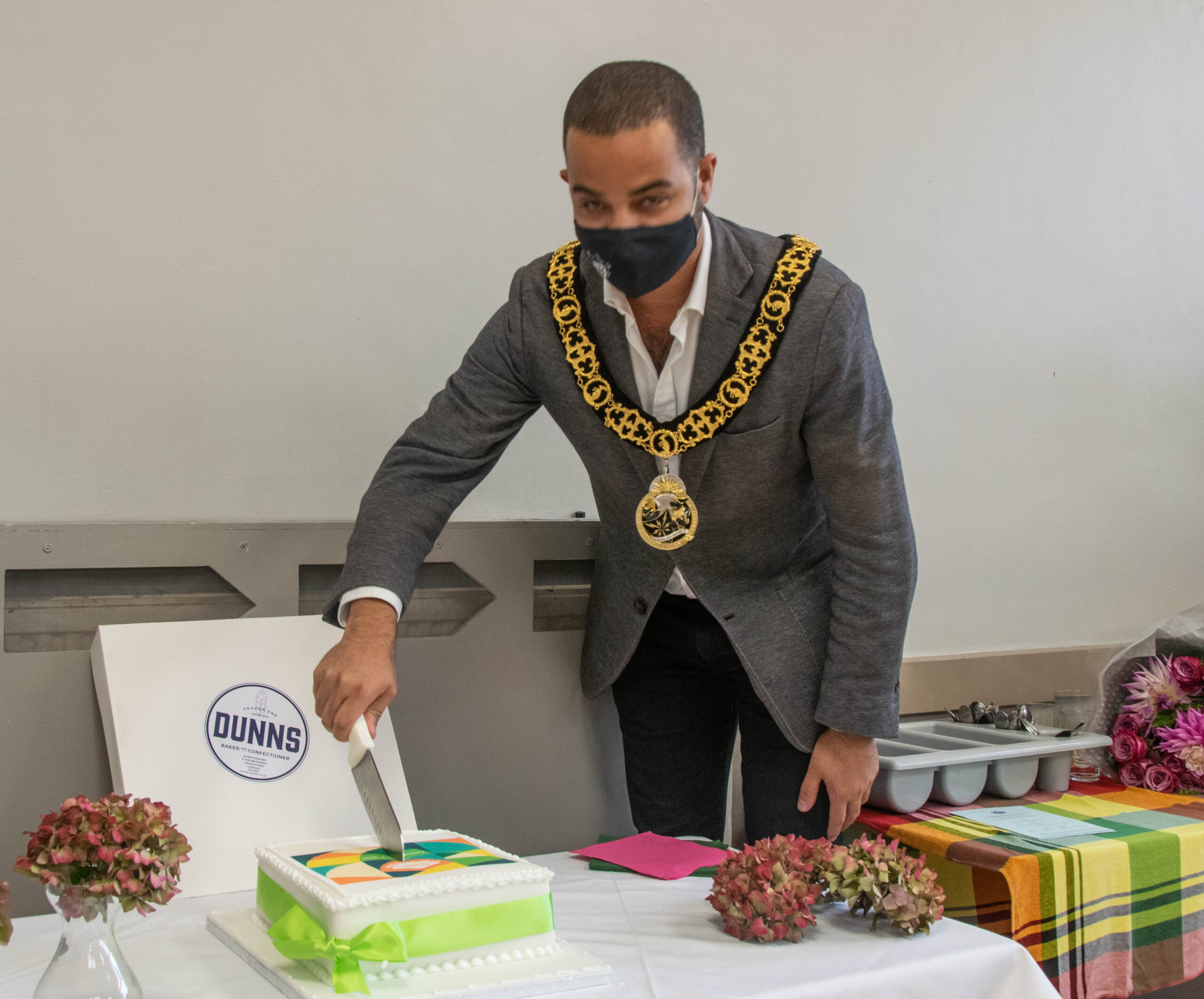 Attendees included the Mayor of Haringey, Councillor Adam Jogee, who grew up near the centre